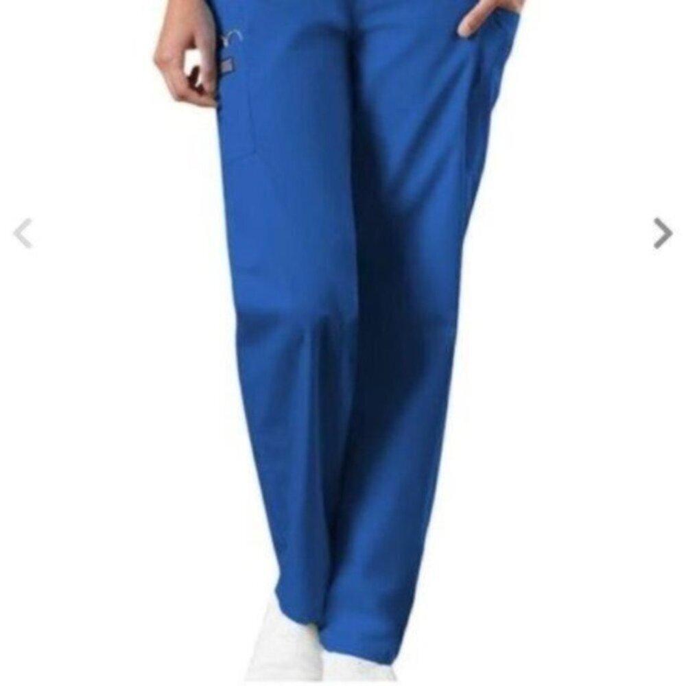 NWT Cherokee Workwear Women's Scrubs Elastic Waist Utility Scrub Pants - Picture 2 of 5